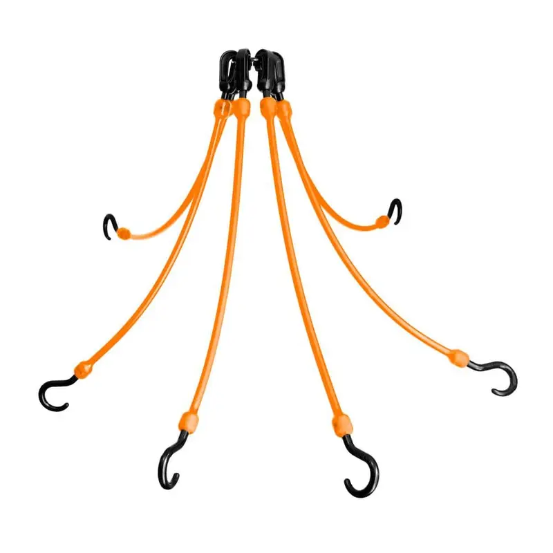 18 in. 6-Arm Flex-Web in Safety Orange