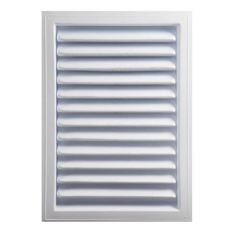 18 in. x 24 in. Plastic Wall Louver Static Vent in WhiteWhite / .88 / Plastic