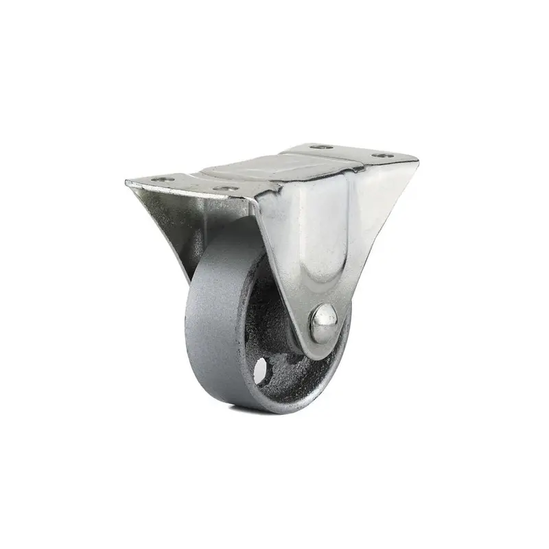 3 in. Metal Fixed plate Caster, 209.5 lb. Load Rating1.5000 / each