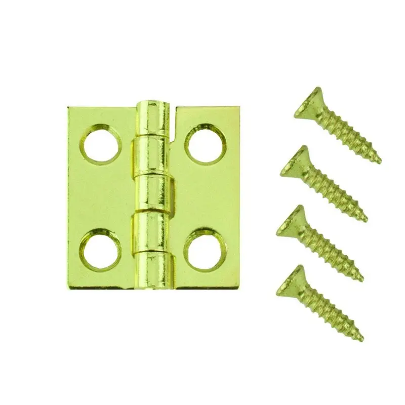3/4 in. x 11/16 in. Bright Brass Middle Hinges0.00616 / each