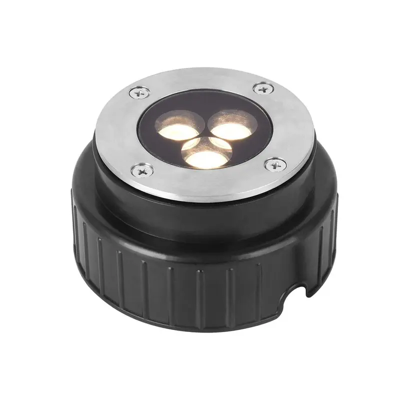 3-Watt Stainless Steel Outdoor Integrated LED 3000K In-Ground Landscape Path Light1.3 / each