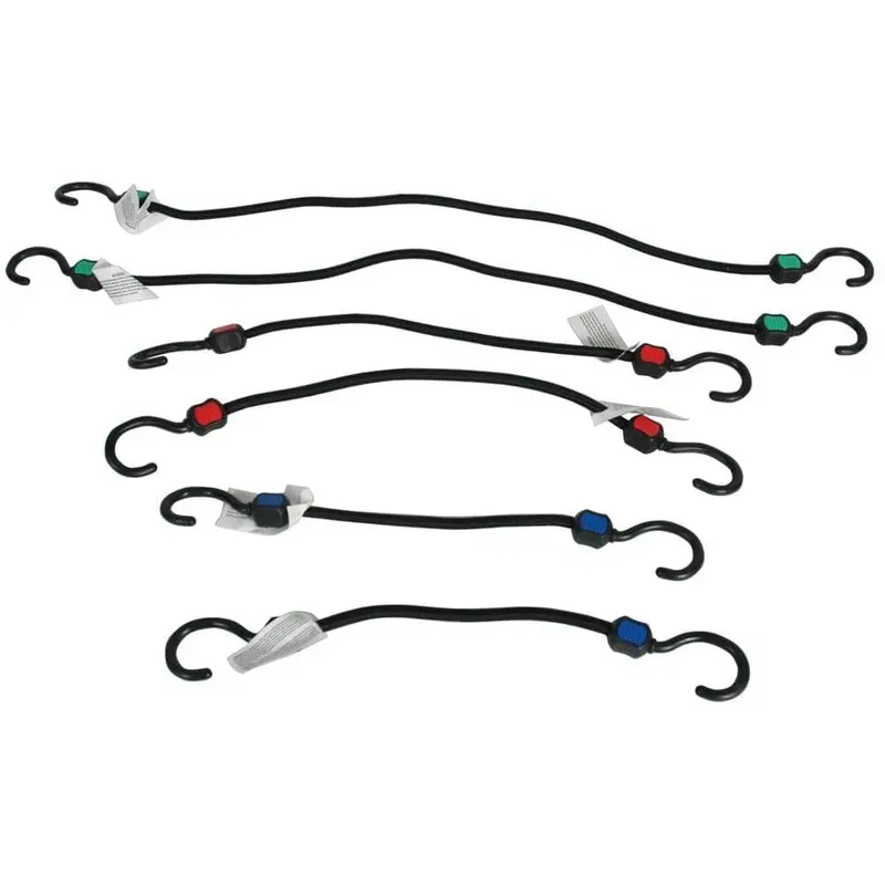 3X Bungee Assortment (6-Piece)