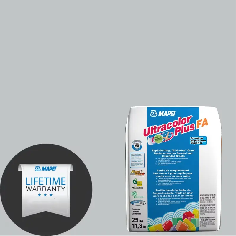 5101 Rain Ultracolor Plus FA Grout (25 lbs)