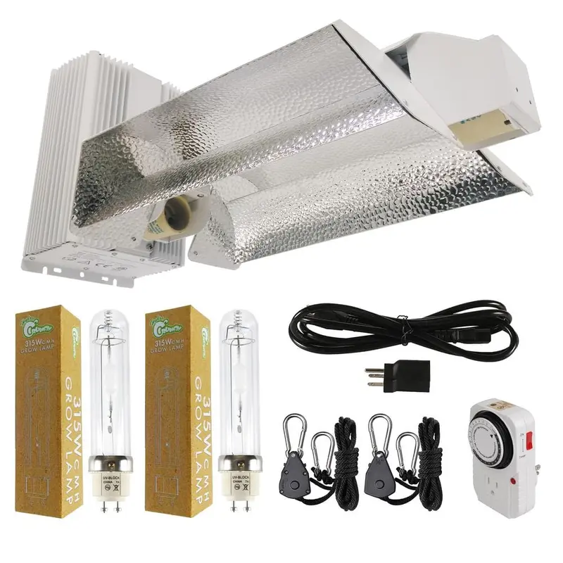 630-Watt Ceramic Metal Halide CMH Dual Lamp Open Style Complete Grow Light System with Lamps20 / each