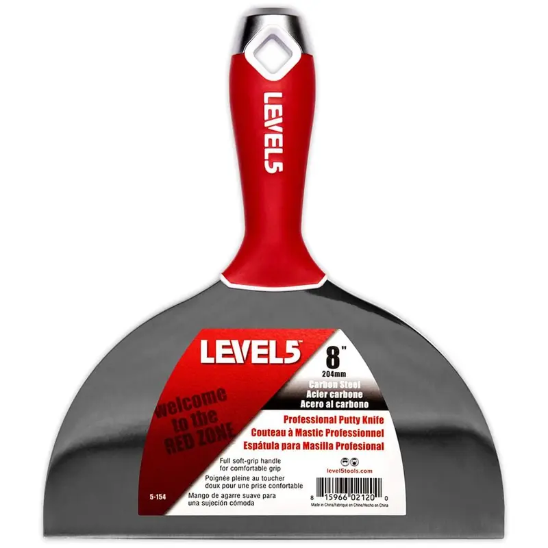 8 in. Carbon Steel Putty Knife with Hammerend.4 / each