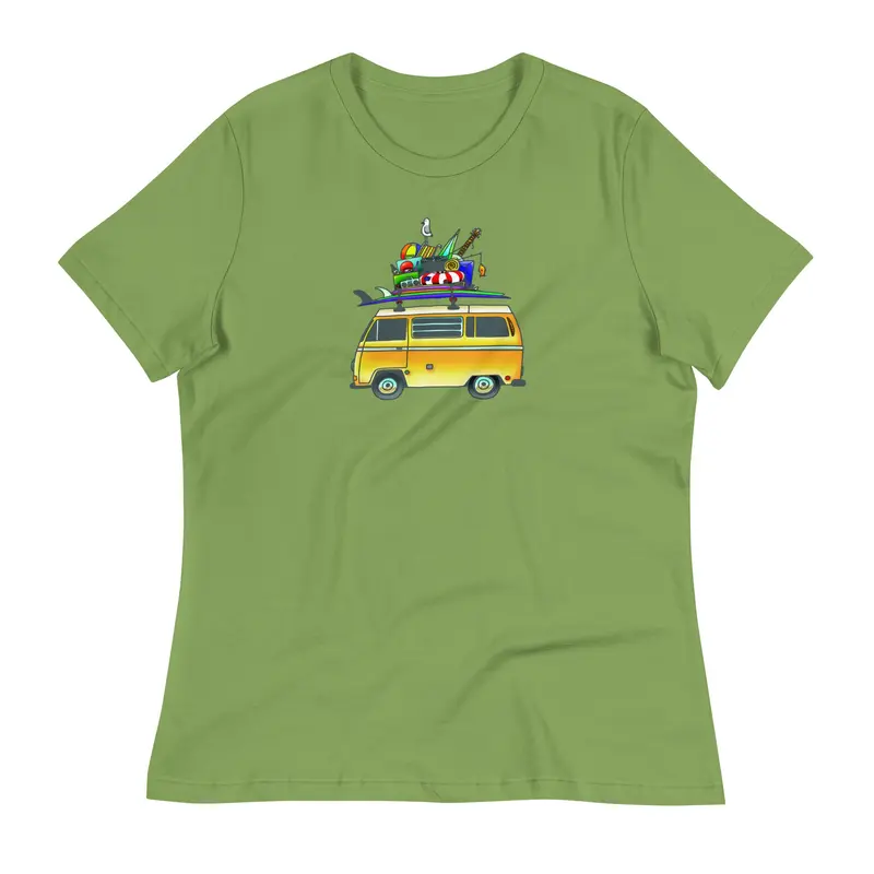 RAD Bus Women's Relaxed Fit T-ShirtNavy Blue / S