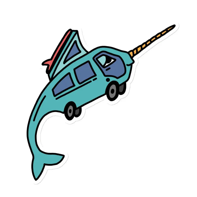 Narwhal Ned Magnet33
