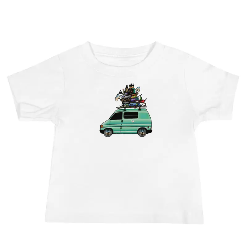 RAD Eurovan  Baby T-ShirtBlack / 6-12m