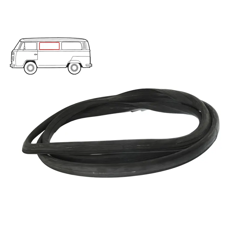 Side Window Seal - L/R Center  (without Vent; without Molding) [Bus]