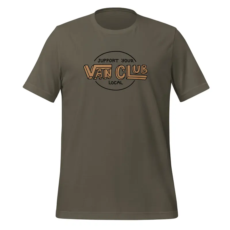 Support Your Local Van Club T-ShirtTan / XS