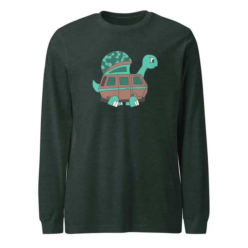Tom Turtle Long Sleeve T-ShirtBlack (Heather) / XS