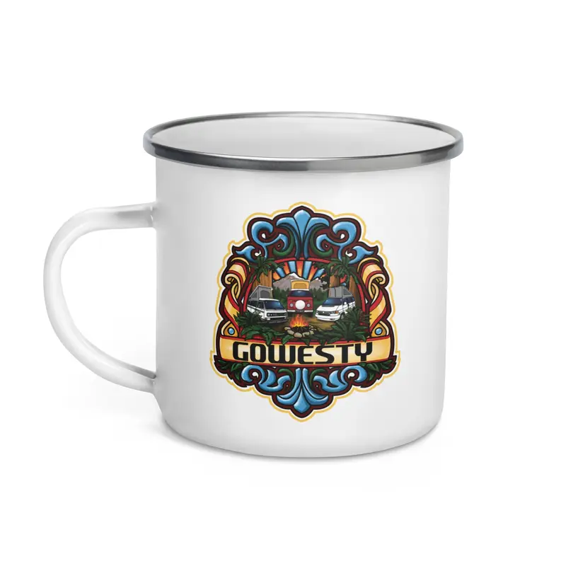 Westylife Campfire Enamel Mug
