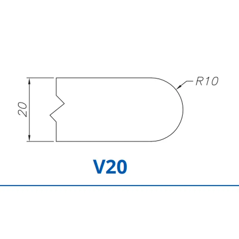 V20(20mm Full Bullnose - Router Bits)Standard Full Kit (BITS) / Breaker