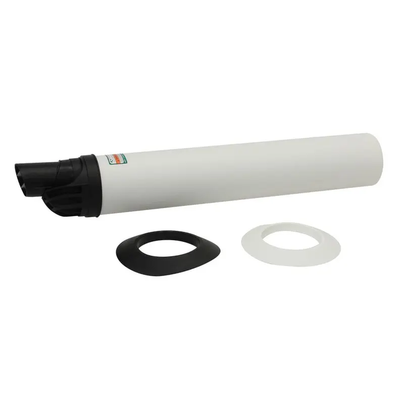2 in. / 4 in. Plastic Condensing Wall Termination Vent Kit with 2 Wall Plates1.76 / each