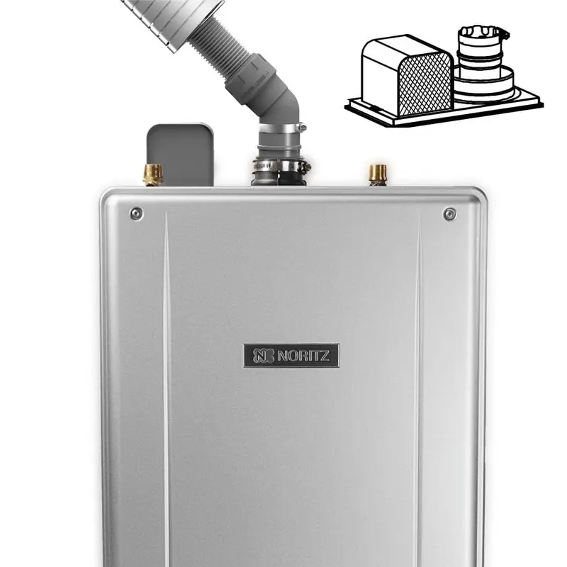 2 in. Stainless Steel Flex Vent Conversion Kit for Tankless Water Heaters2 / each