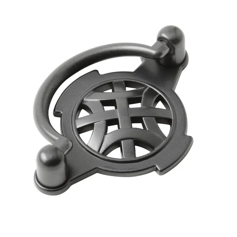 2-1/2 in. (64 mm) Center-to-Center Anthracite Traditional Pendant and Ring Pull2 1/2 in. / Anthracite / 0.14