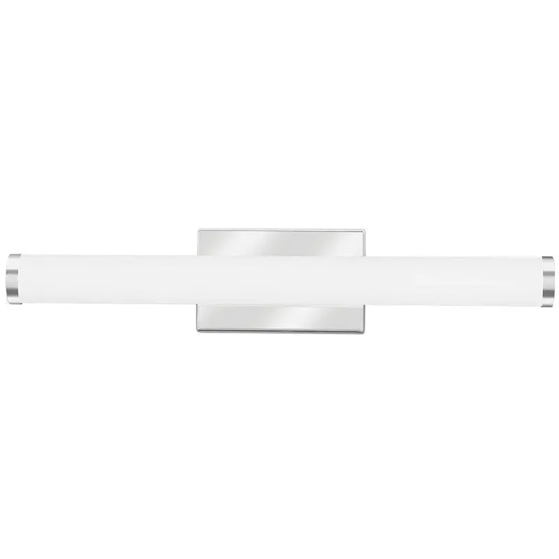 2 ft. Chrome LED Selectable Color Temperature 3000/3500/4000K Dimmable LED Contemporary Cylinder Vanity Light2.10 / each