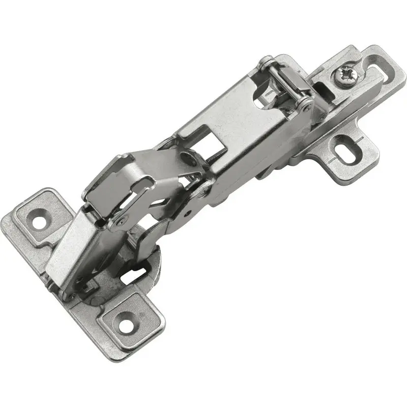 2 in. x 0.5 in. Bright Nickel 165 Degree Opening Euro Full Overlay Hinge0.4 / each