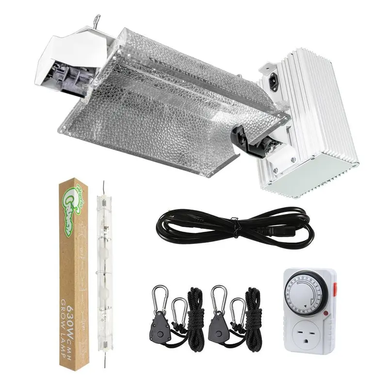 630-Watt CMH Double Ended DE Ceramic Metal Halide Enclosed Style Complete Grow Light System with Lamp19 / each