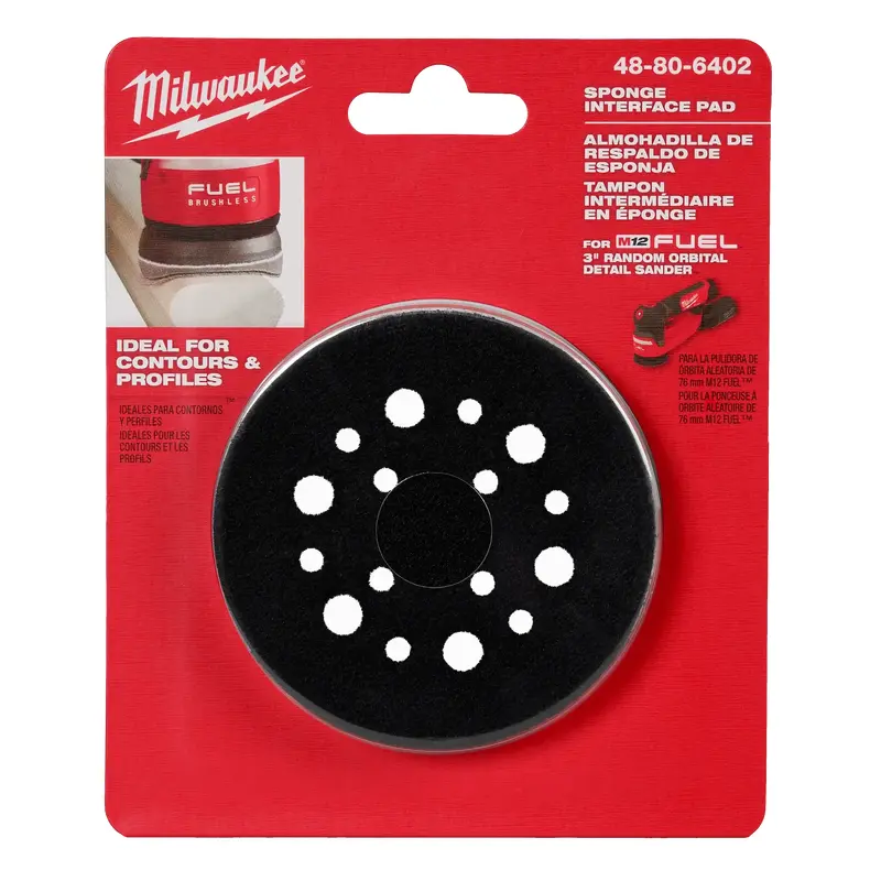 Milwaukee 48-80-6402 3 Sponge Interface Pad