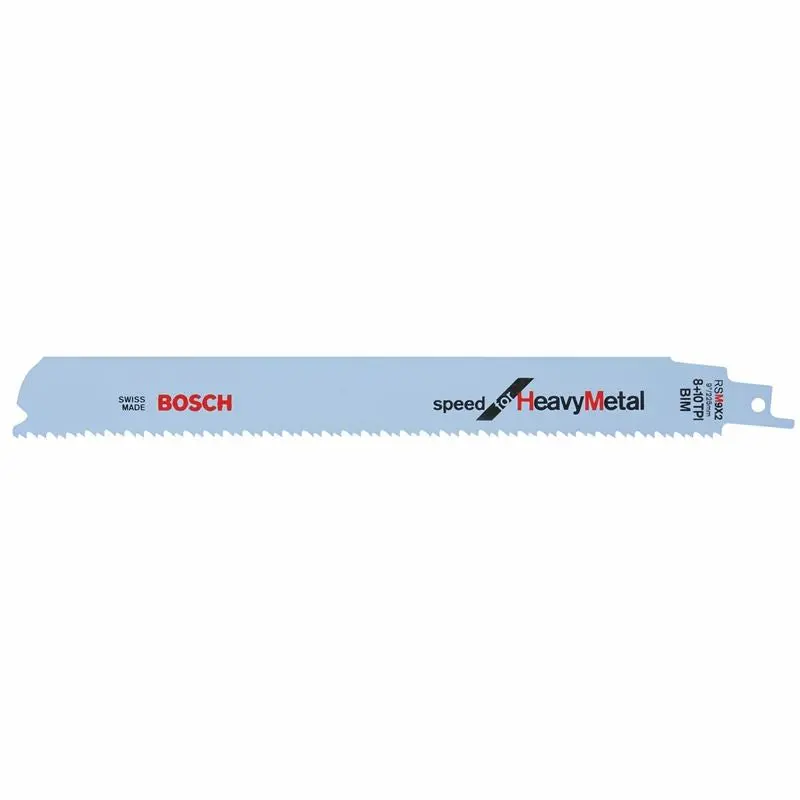 Bosch RSM9X2 9 In. 8   10 TPI Heavy Metal Cutting Reciprocating Saw Blades