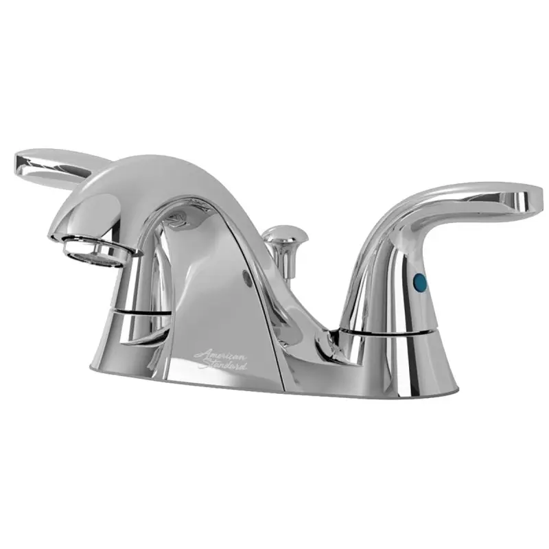 American Standard Cadet Suite Series 9091201.002 Centerset Bath Faucet, 1.2 gpm, 2-Faucet Handle, 3-Faucet Hole, Metal
