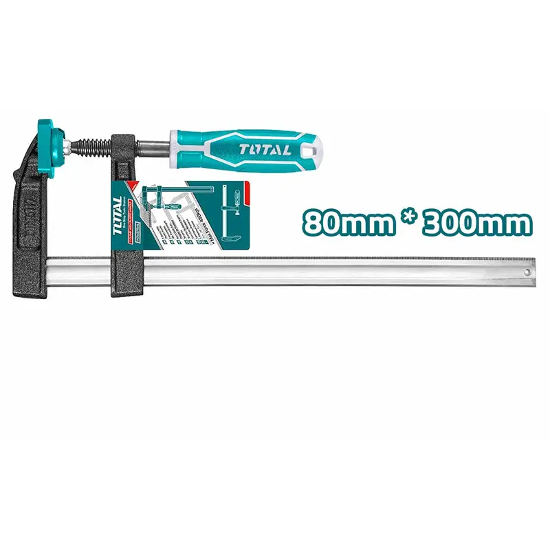 THT1320801 F Clamp with Plastic Handle