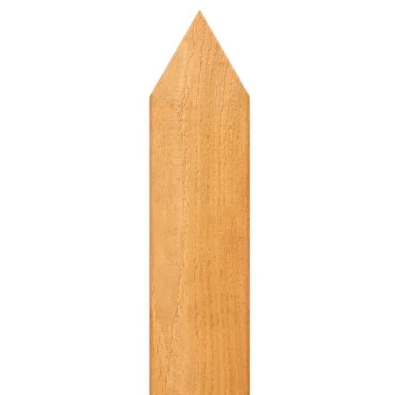 1/2 in. x 3-1/2 in. x 3-1/2 ft. Western Red Cedar Pointed Top Fence Picket (18-Pack)12 / package