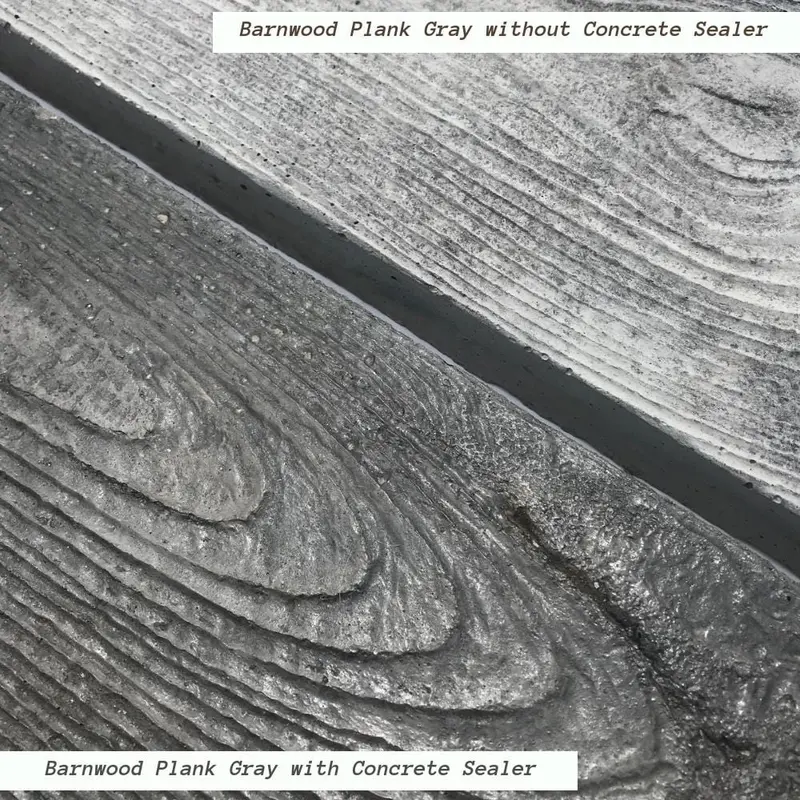 75 sq. ft. Gray Barnwood Plank Patio-On-A-Pallet Paver Set24 x 8 / 1900.000