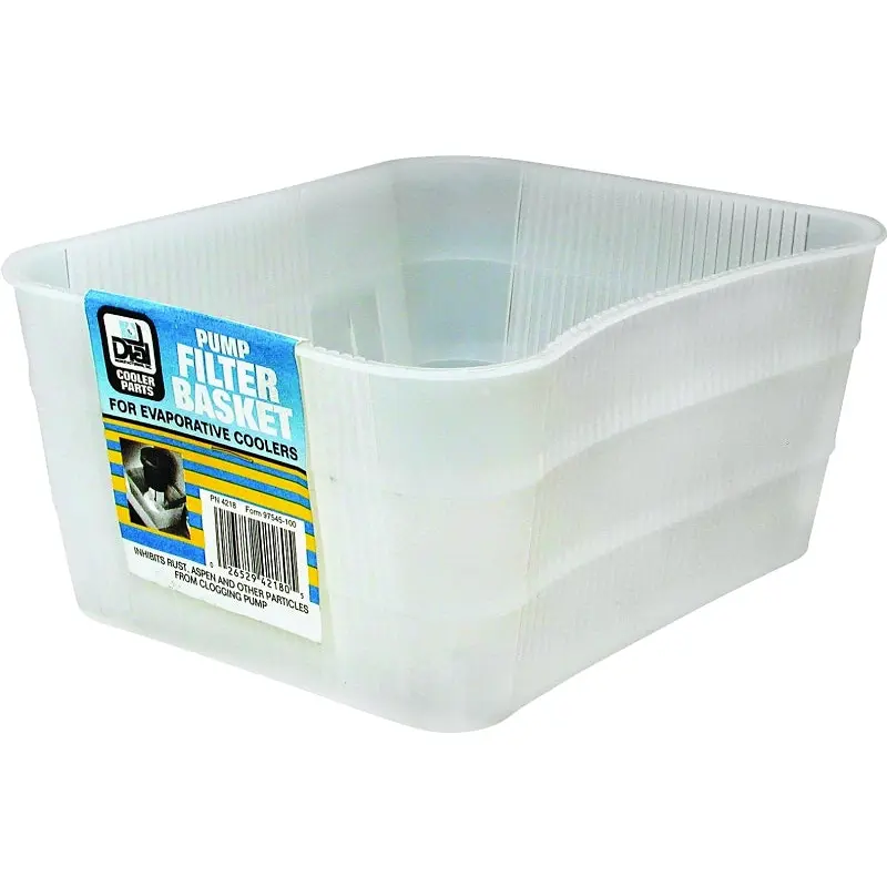 Dial 4218 Pump Basket, Heavy-Duty, Polyethylene, For: Evaporative Cooler Purge Systems