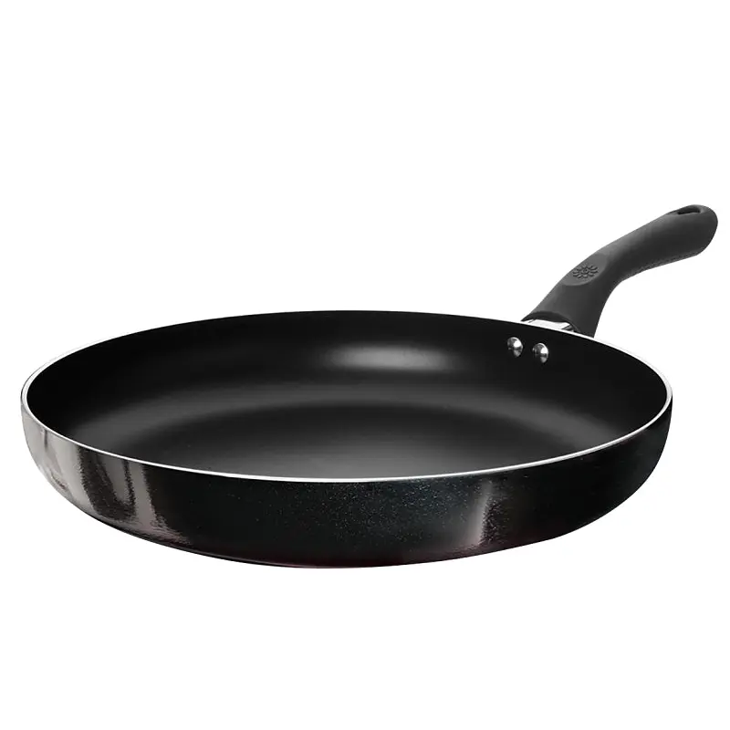 Ecolution Artistry Series EABK-5128 Fry Pan, 11 in Dia, Aluminum Pan, Black Pan, Hydrolon Pan, Stay-Cool Handle