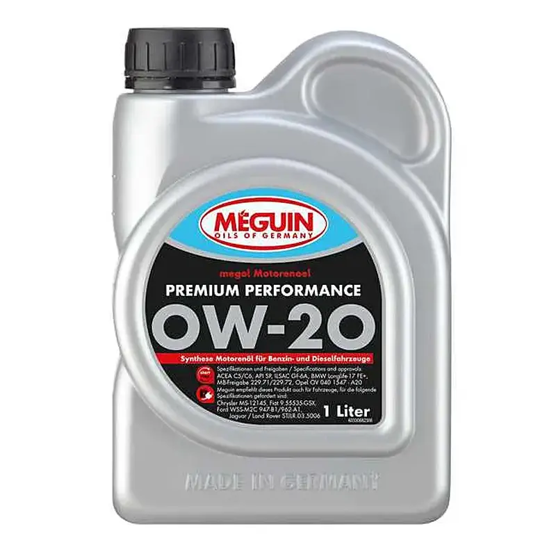 Meguin Motorenoel Premium Performance SAE 0W-20