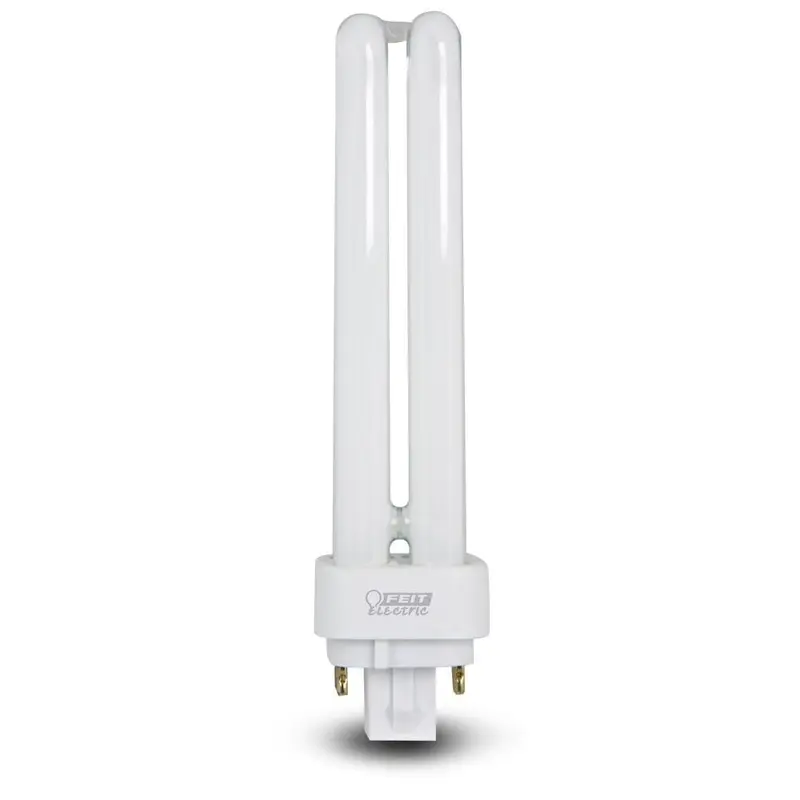 18-Watt Equivalent PL CFLNI Quad Tube 4-Pin G24Q-2 Base Compact Fluorescent CFL Light Bulb, Cool White 4100K (1-Bulb).1 / each