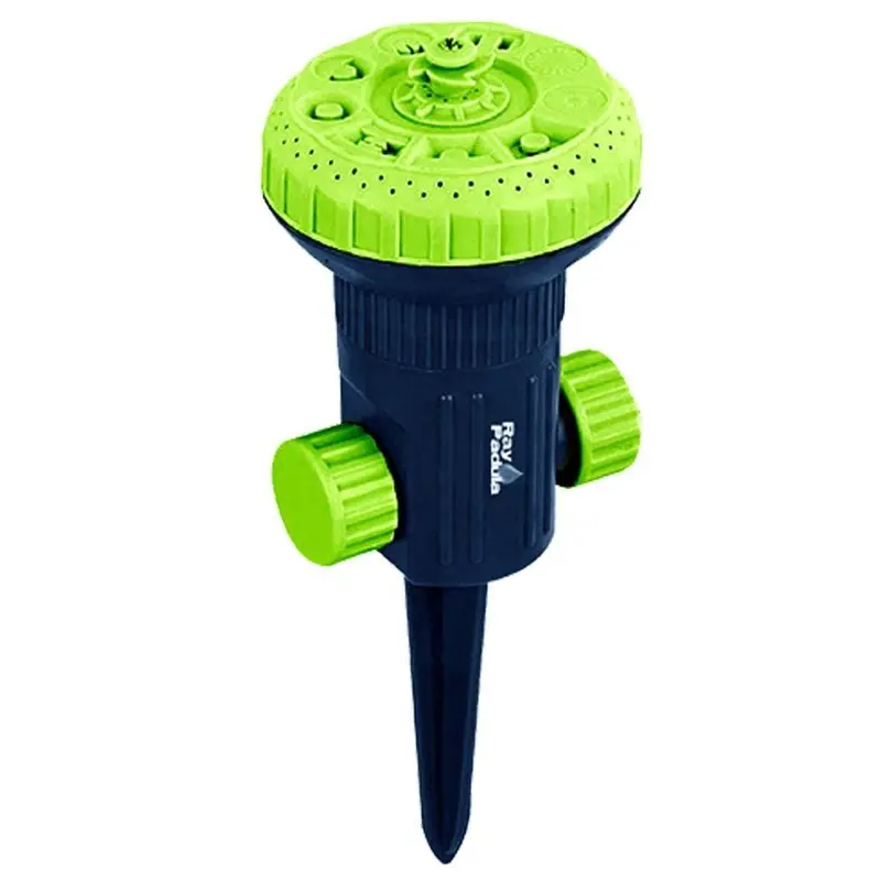 2-in-1 9-Pattern Turret Stationary Sprinkler on In-Series Spike.67 / each