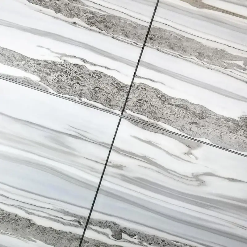 Abolos Nature 6-Pack Wood Look/Smooth 12-in x 12-in Matte Glass Marble Look Wall Tilesq/ft