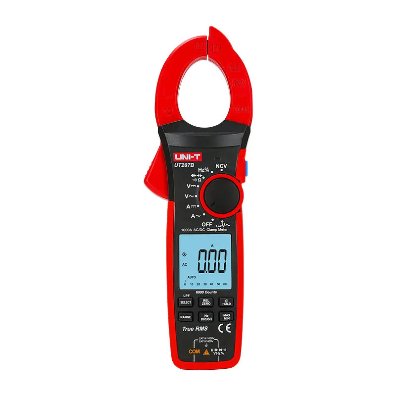 UNI-T 1000A True RMS Digital Clamp Meter | UT207B