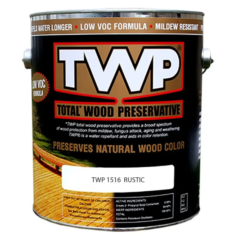 TWP TWP1516-1 Wood Preservative, Rustic Oak, Liquid