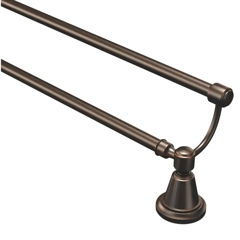 Bradshaw Oil Rubbed Bronze 24" Double Towel BarOil Rubbed Bronze