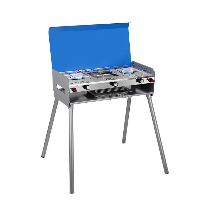 Camplux Propane Camping Stove 2 Burners & 1 Grill