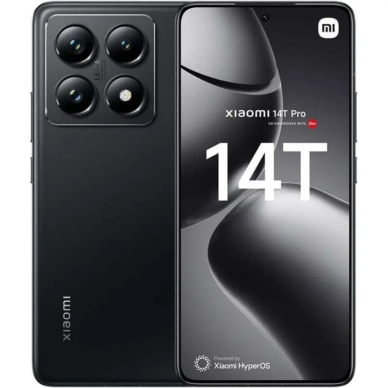Xiaomi 14T Pro 5G Dual SIM (Titan Black, 512GB Storage, 12GB RAM)