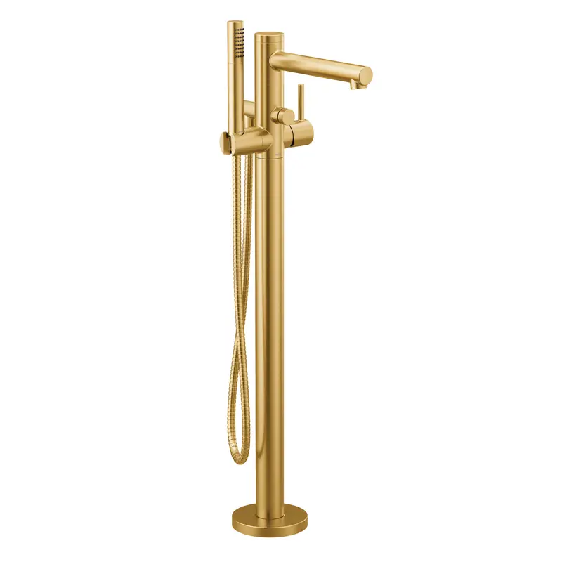 Align Chrome one-handle tub filler includes hand showerChrome