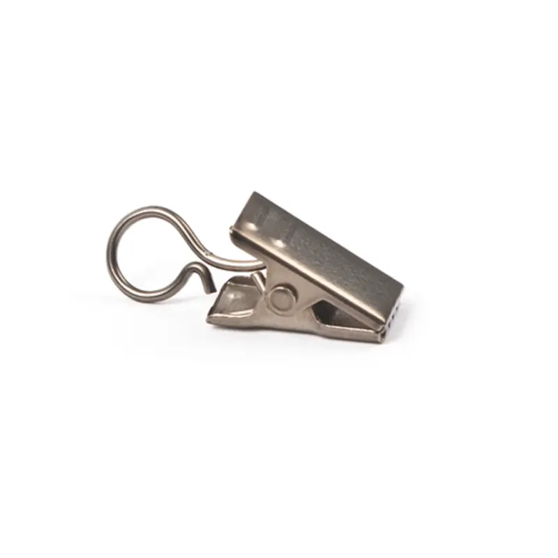 Kirsch Designer Metal Clips for Drapery Rings - Various ColorsAntique Silver
