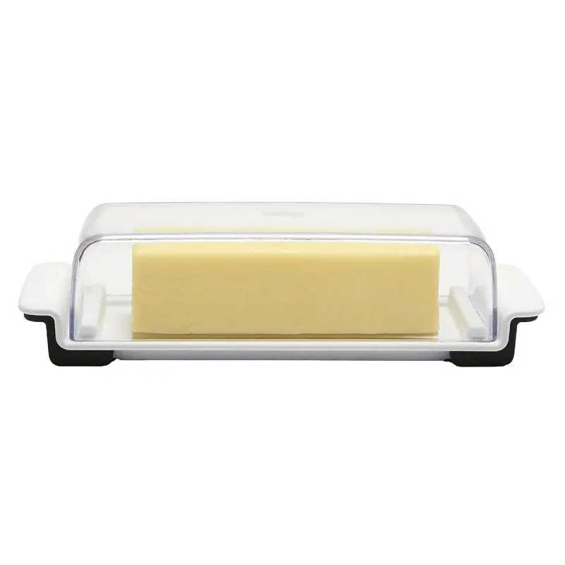 Oxo 11122500 Butter Dish, Plastic, Clear, Gloss, 7.7 in L, 2 in W
