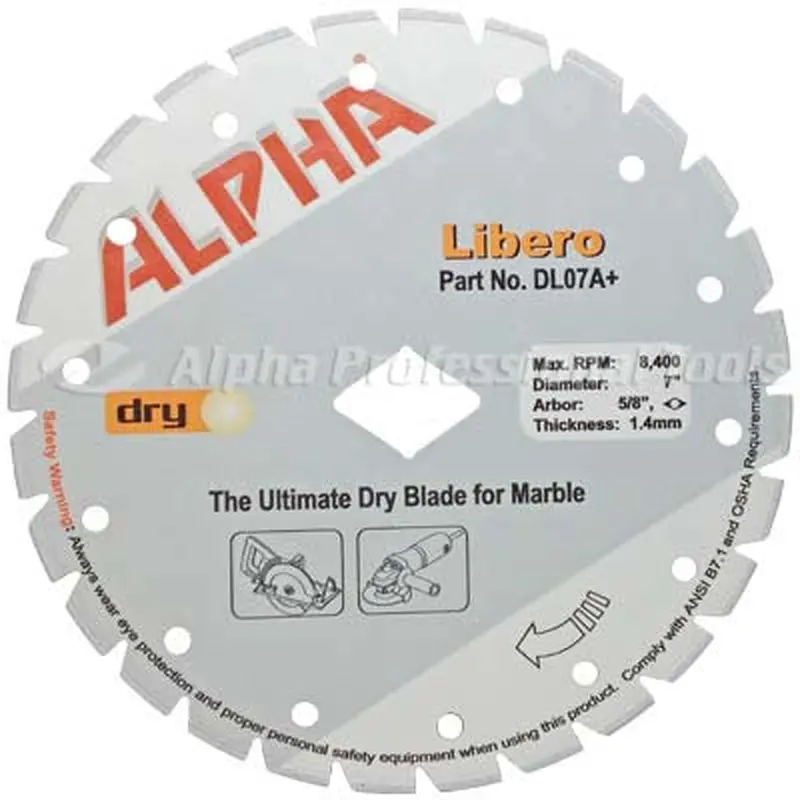 Alpha Libero The Ultimate Dry Blade for Marble4"