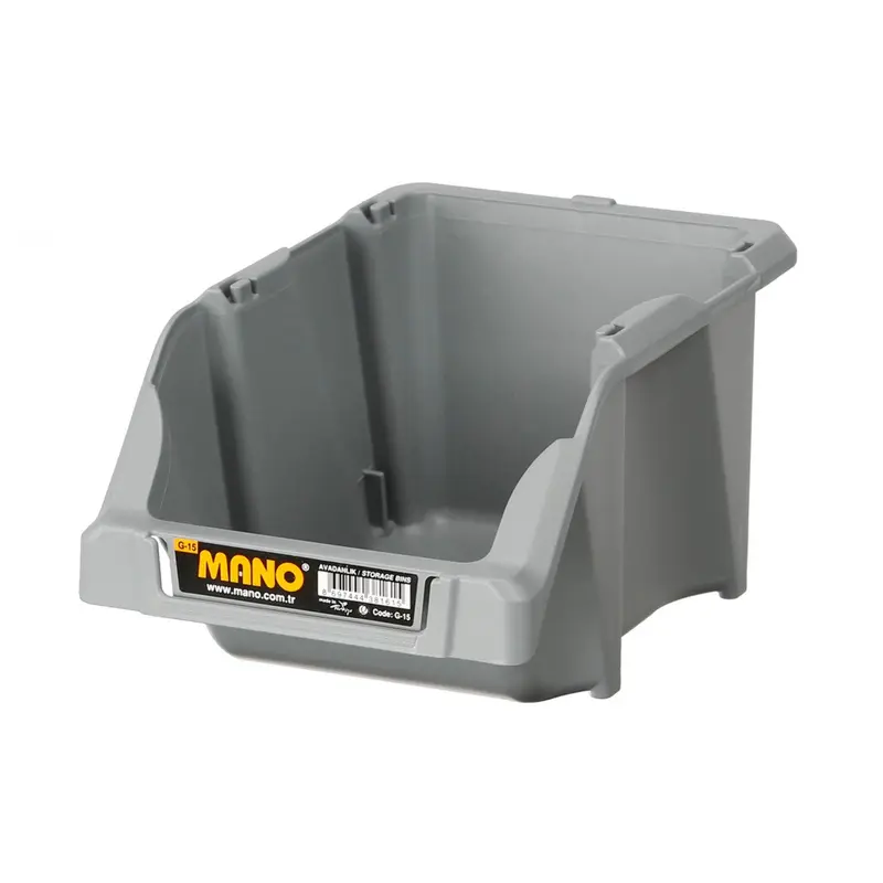 Storage Bin-350x565x225mm-Grey