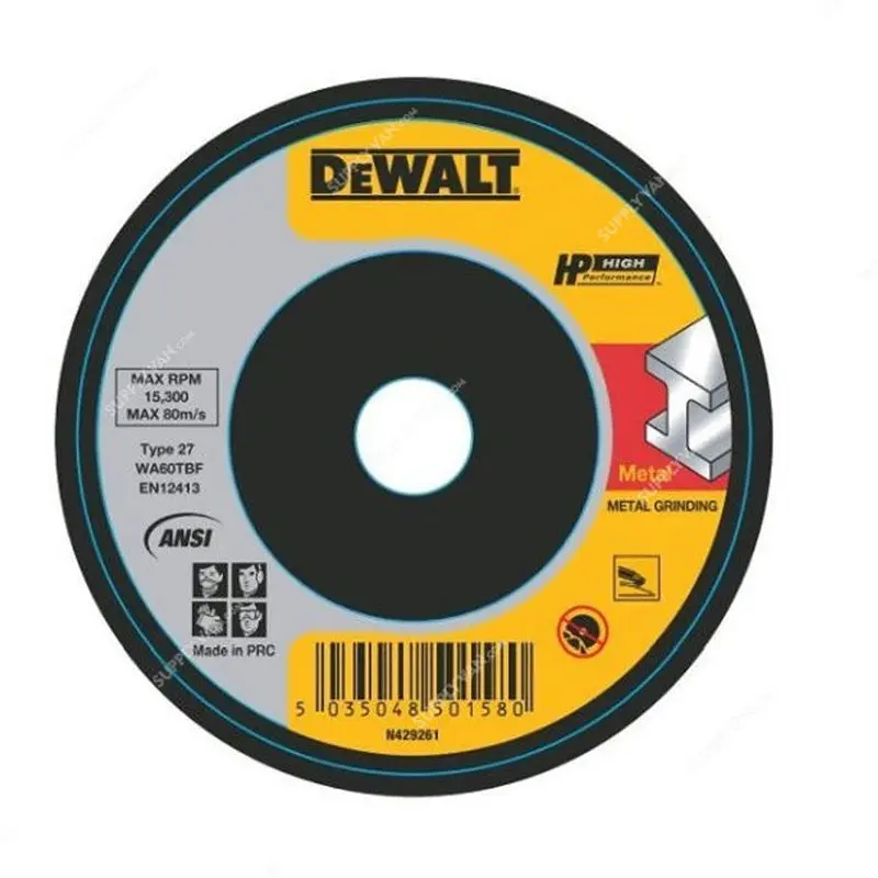metal grinding wheel T27 | 180x6x22.2mm