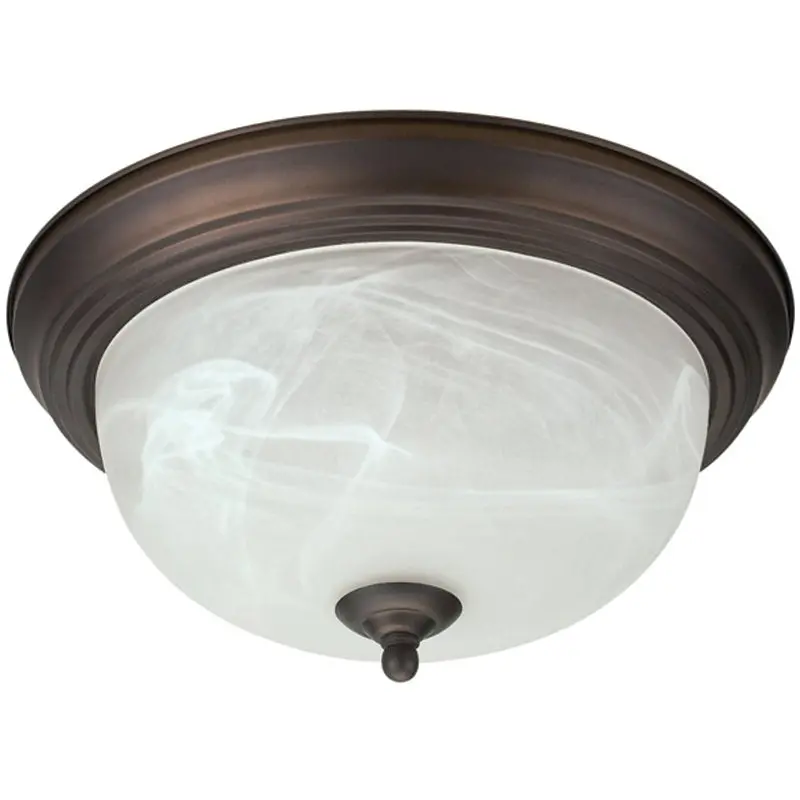 Canarm IFM41313 Ceiling Light Fixture, 2-Lamp, Oil-Rubbed Bronze Fixture