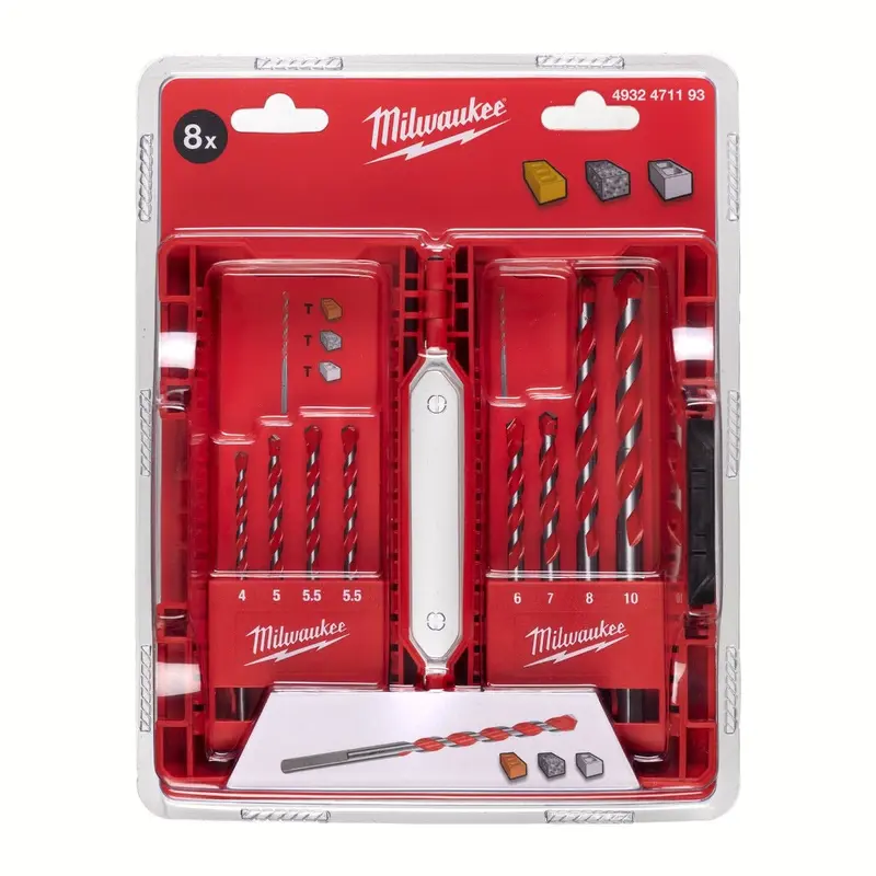 Premium Concrete Drill Bit 8 Pcs
