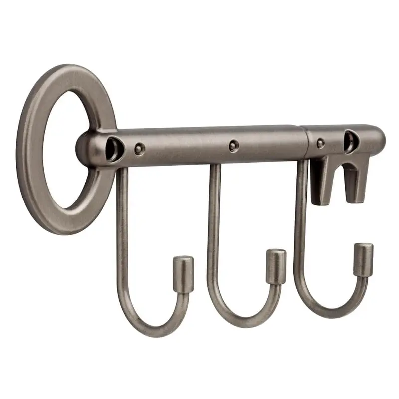 7 in. Heirloom Silver Vintage Key RackCocoa Bronze / .36 / 35