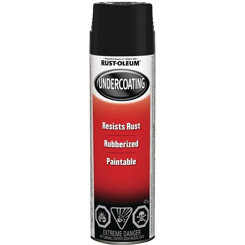 Rust-Oleum Automotive 258641 Automotive Undercoating Spray, Black, 425 g, Can